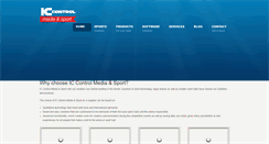 Desktop Screenshot of iccmediasport.com